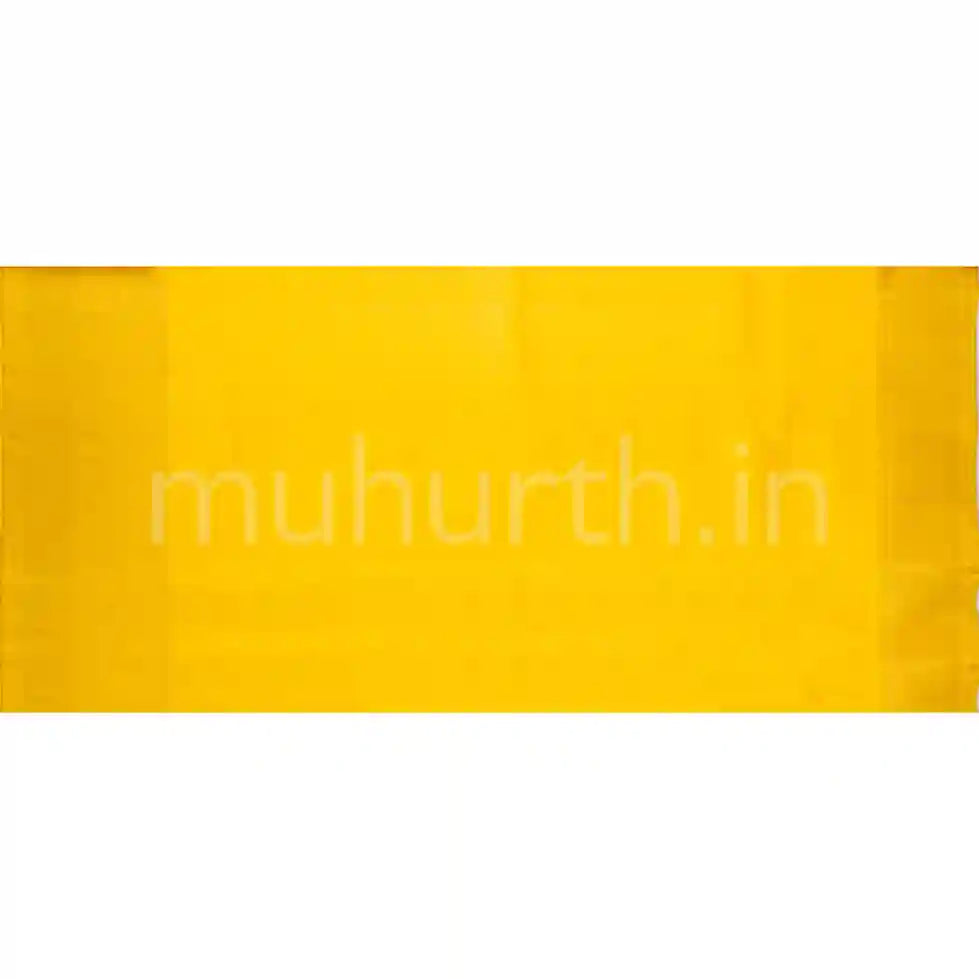 Red Kanjivaram Silk Saree with Golden Mustard