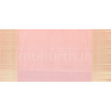 Load image into Gallery viewer, Magenta Pure Kanjivaram Silk Saree with Peach