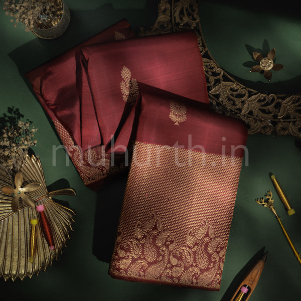 Arakku Pure Kanjivaram Silk Saree