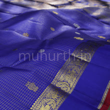 Load image into Gallery viewer, Violet Pure Kanjivaram Silk Saree
