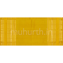 Load image into Gallery viewer, Magenta Pure Kanjivaram Silk Saree with Golden Mustard