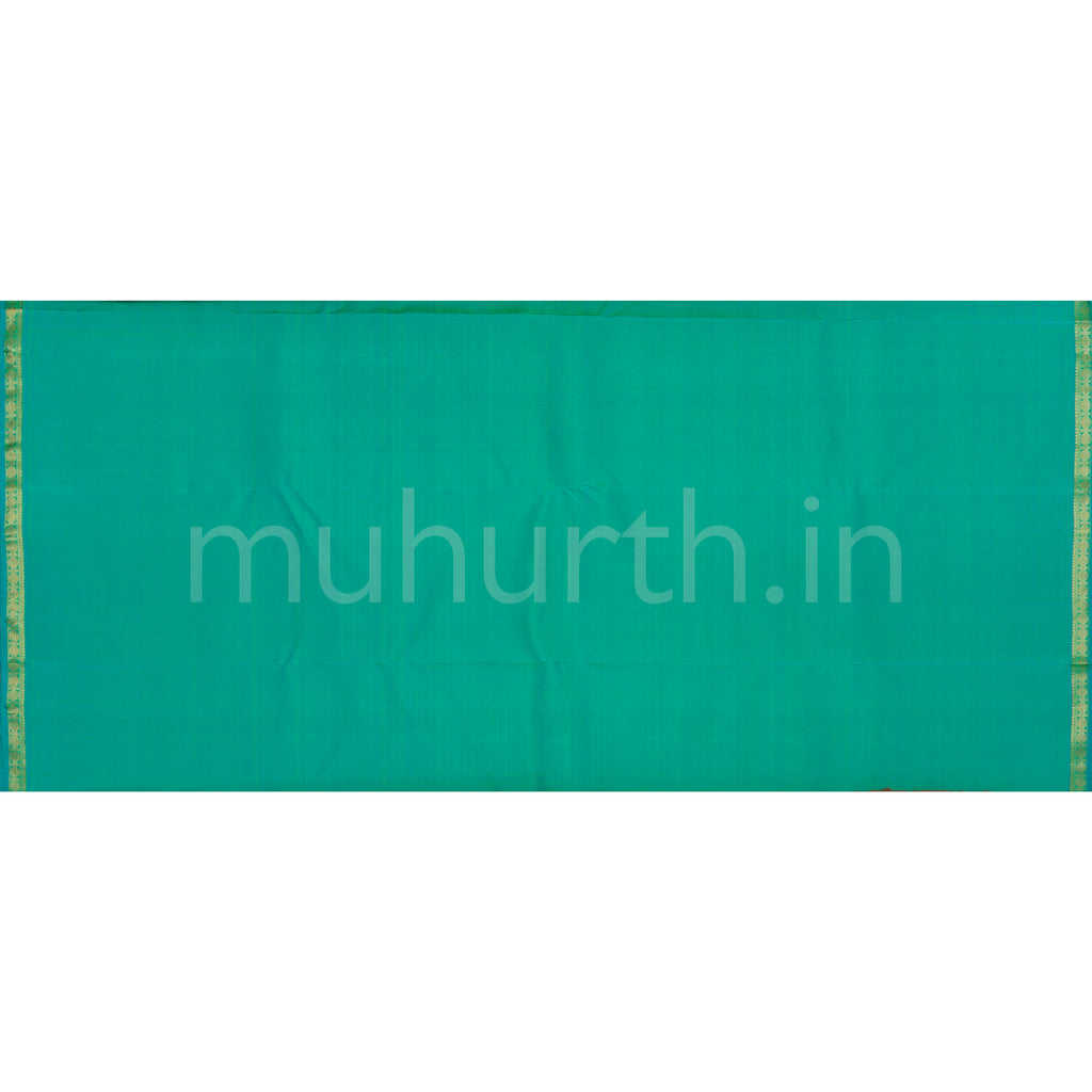 Sandal Pure Zari Kanjivaram Silk Saree