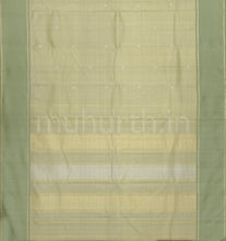 Load image into Gallery viewer, Light Elaichi Pure Kanjivaram Silk Saree