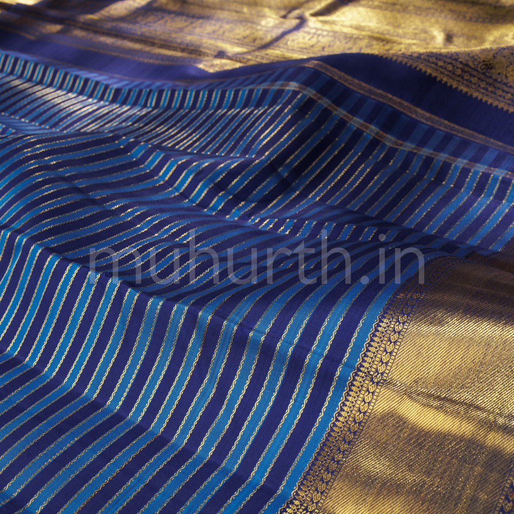 Vijaya Ananda Pure Zari Kanjivaram Silk Saree