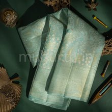 Load image into Gallery viewer, Sea Green Luxury & Pure Kanjivaram Silk Saree