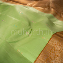 Load image into Gallery viewer, Rexona Pure Kanjivaram Silk Saree with Brown