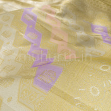 Load image into Gallery viewer, Light Sandal Rangkat Luxury Kanjivaram Silk Saree