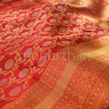 Load image into Gallery viewer, Luxury Bridal Red Kanjivaram Silk Saree