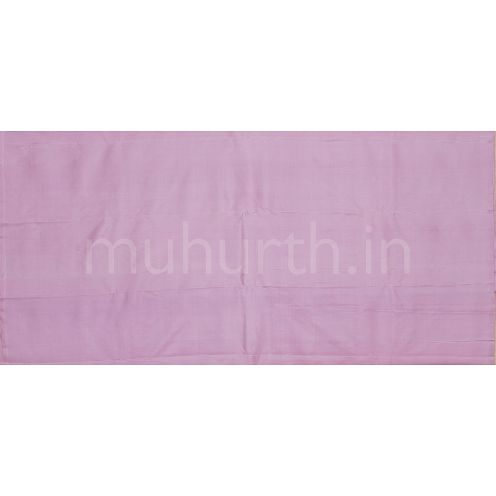 Lavender Muthu Seer Pure Zari Kanjivaram Silk Saree