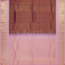 Load image into Gallery viewer, Magenta Pure Kanjivaram Silk Saree with Light Pink