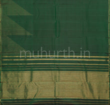 Load image into Gallery viewer, Bottle Green Pure Zari Kanjivaram Silk Saree