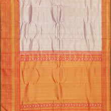 Load image into Gallery viewer, Premium Lavender Tissue Kanjivaram Silk Saree with Red