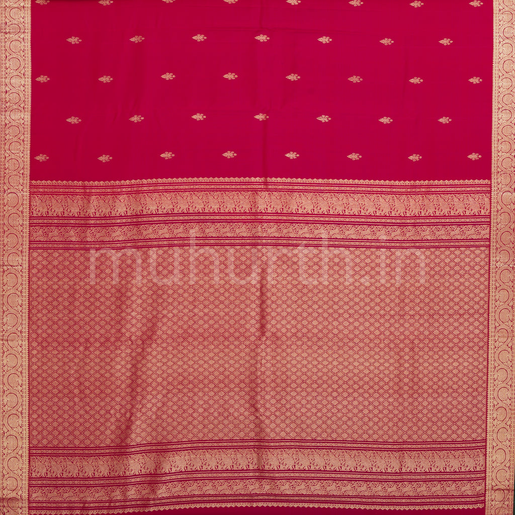 Rani Rose Pure Kanjivaram Silk Saree