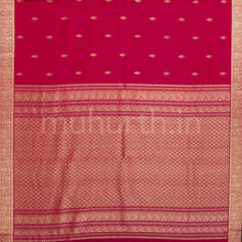 Load image into Gallery viewer, Rani Rose Pure Kanjivaram Silk Saree