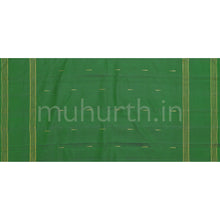 Load image into Gallery viewer, Dark Green Pure Zari Kanjivaram Silk Saree