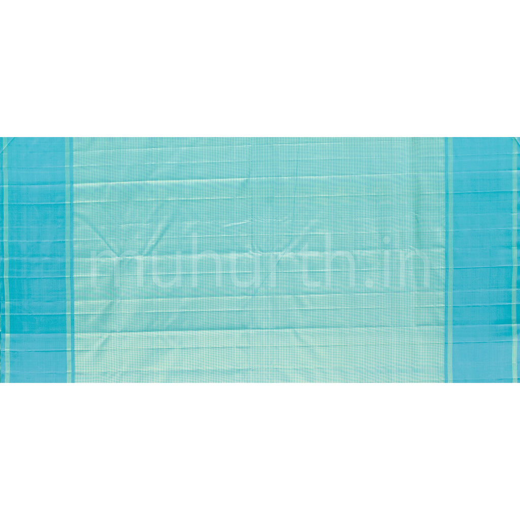 Ananda Sky Blue Pure Kanjivaram Silk Saree