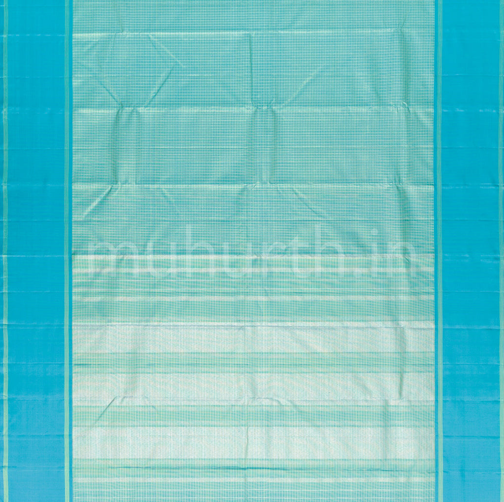 Ananda Sky Blue Pure Kanjivaram Silk Saree