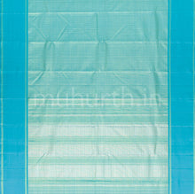 Load image into Gallery viewer, Ananda Sky Blue Pure Kanjivaram Silk Saree