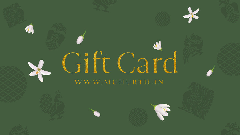 Muhurth's Gift cards