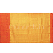 Load image into Gallery viewer, Bright Red Tissue Kanjivaram Saree