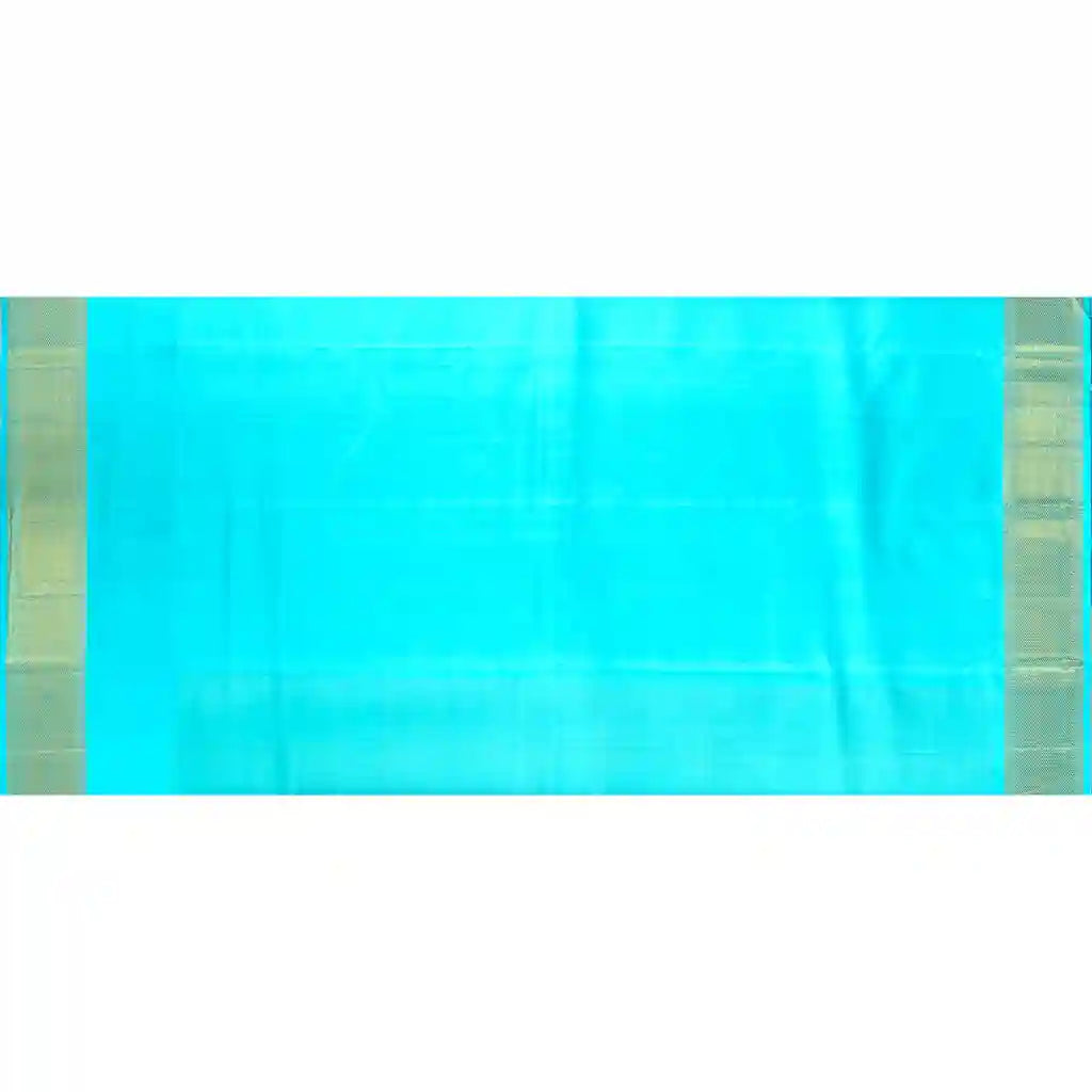 Mustard with Meenakari Light Ananda Kanjivaram Silk Saree