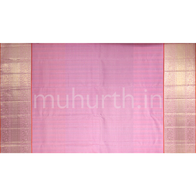 Kanjivaram Ombre Shaded Silk Saree with Pink