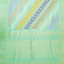 Load image into Gallery viewer, Sea Green Pure Rangkat Luxury Kanjivaram Silk Saree