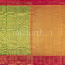 Load image into Gallery viewer, Kanjivaram Tiratchai Tissue Silk Saree with Red
