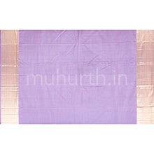 Load image into Gallery viewer, Sea Green Kanjivaram Silk Saree with Lavender