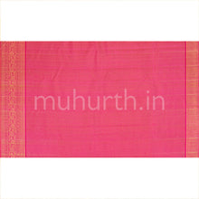 Load image into Gallery viewer, Ananda Kanjivaram Silk Saree with Rose