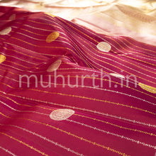 Load image into Gallery viewer, Rani Rose Kanjivaram Silk Saree