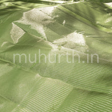 Load image into Gallery viewer, Elaichi Green Kanjivaram Silk Saree