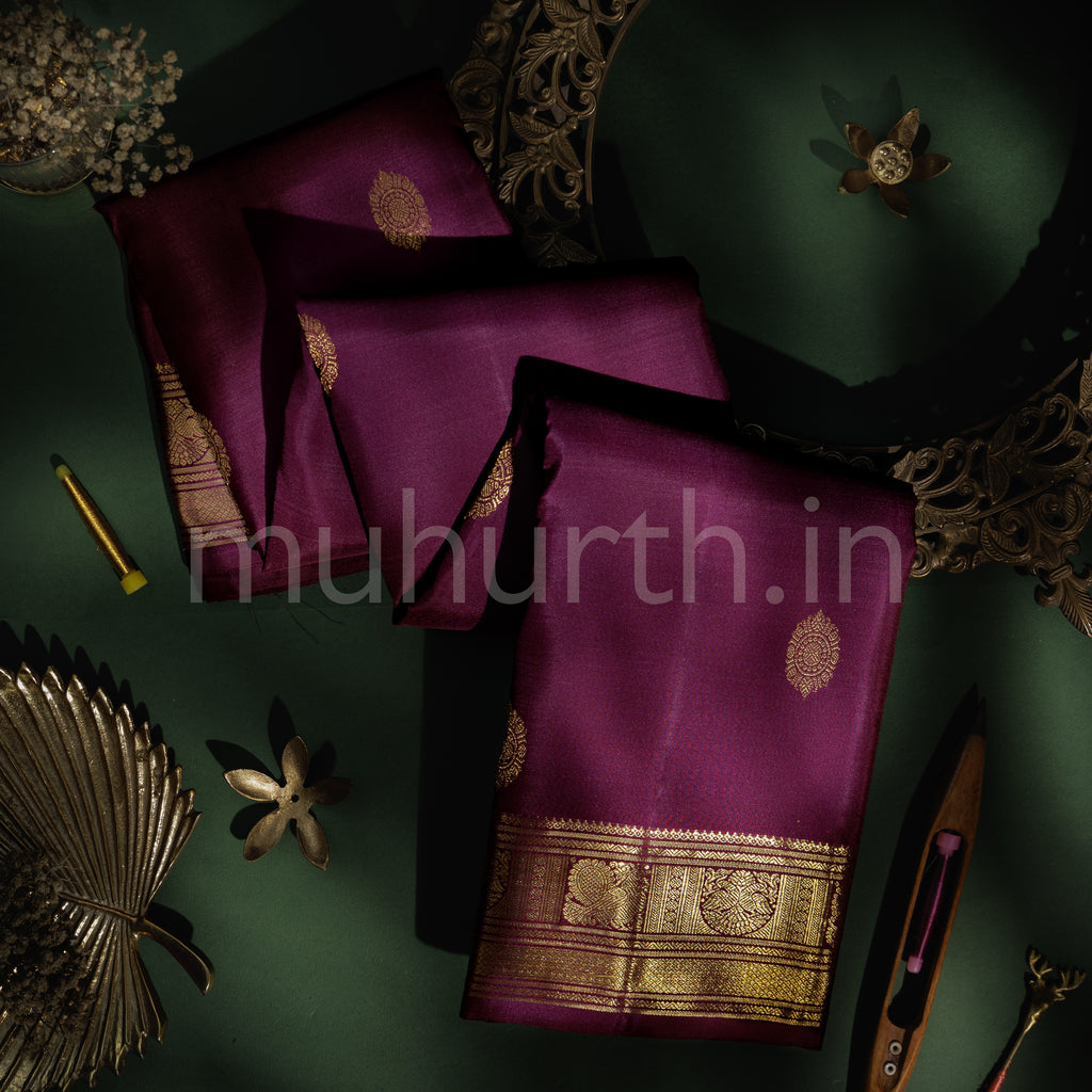 Pakku Pure Kanjivaram Silk Saree