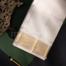 Load image into Gallery viewer, Premium Light Sandal Pure Silk Dhoti with Angavastram