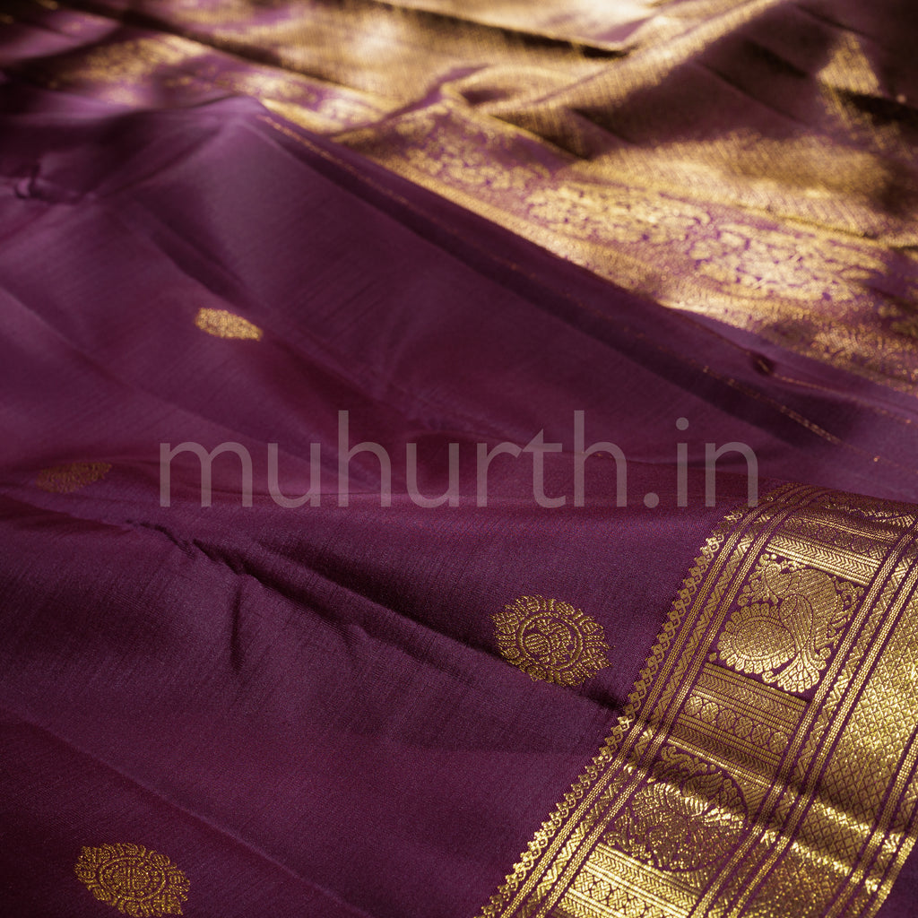 Pakku Pure Kanjivaram Silk Saree