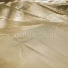 Load image into Gallery viewer, Off-White Pure Kanjivaram Silk Saree