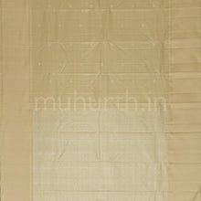 Load image into Gallery viewer, Off-White Pure Kanjivaram Silk Saree