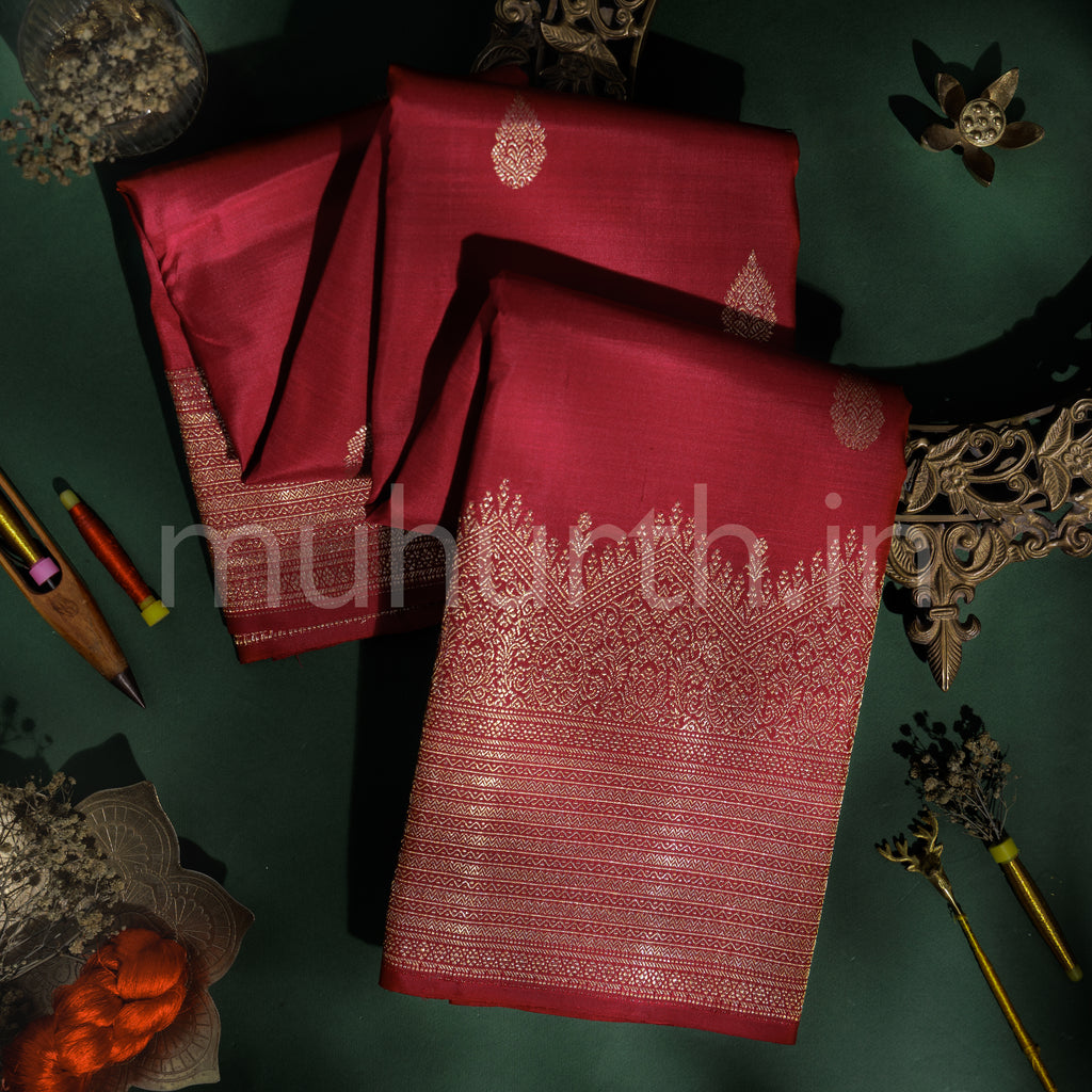 Arakku Pure Kanjivaram Silk Saree