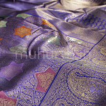 Load image into Gallery viewer, Vijaya Luxury Rangkat Kanjivaram Silk Saree