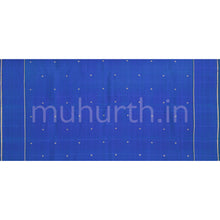 Load image into Gallery viewer, Violet Green Pattu Checks Kanjivaram Silk Saree