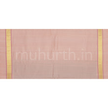 Load image into Gallery viewer, Green Pure Kanjivaram Silk Saree with Sandal