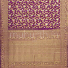 Load image into Gallery viewer, Magenta Bridal Meenakari Kanjivaram Silk Saree   
