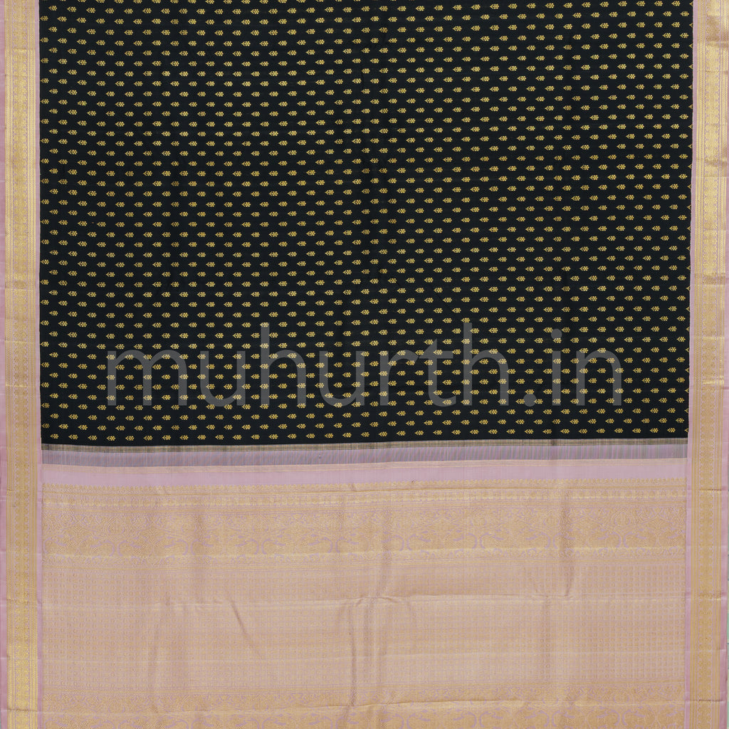 Kanchana 1000 Butta Kanjivaram Silk Saree with Pink