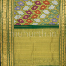 Load image into Gallery viewer, Green Luxury Rangkat Kanjivaram Silk Saree