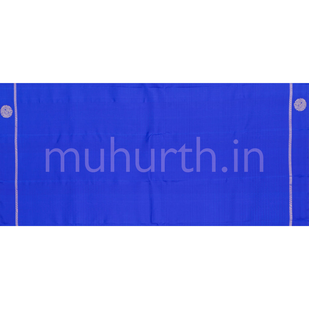 Violet Tiratchai Pure Zari Kanjivaram Silk Saree