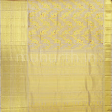 Load image into Gallery viewer, Light Mauve Organza Tissue Kanjivaram Silk Saree
