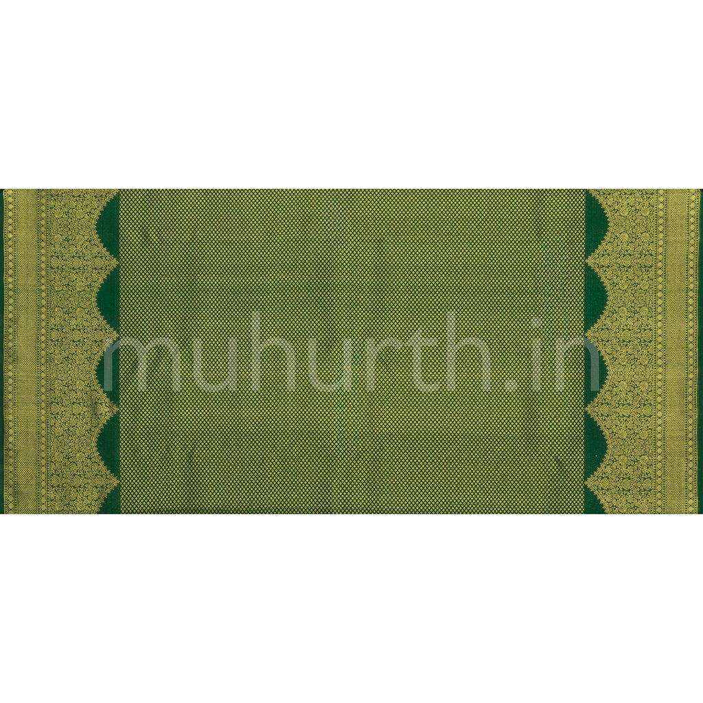 Green Luxury Rangkat Pure Kanjivaram Silk Saree