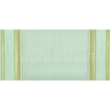 Load image into Gallery viewer, Magenta Pure Kanjivaram Silk Saree with Light Turquoise