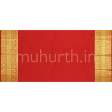Load image into Gallery viewer, Pink Tissue Kanjivaram Silk Saree with Bright Red