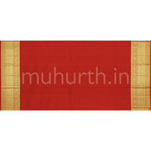 Load image into Gallery viewer, Light Pink Pure Kanjivaram Silk Saree with Bright Red